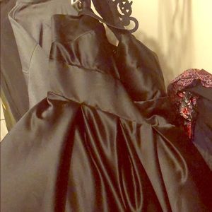 Black Dancing Bride Wedding dress